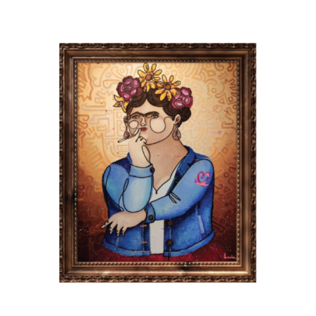 Frida Voluminosa – Frida Kahlo De Botero