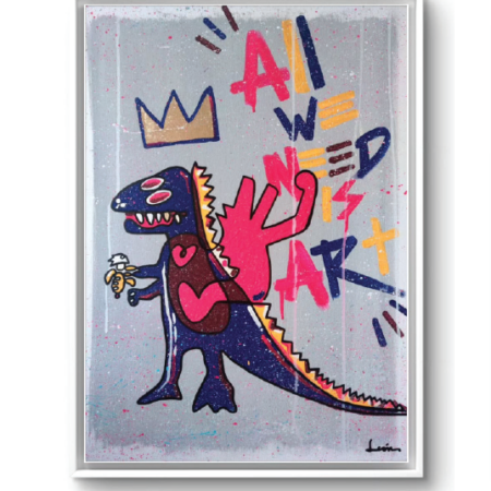 Poster ALL WE NEED IS ART